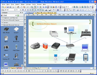 EDraw Network Diagrammer screenshot